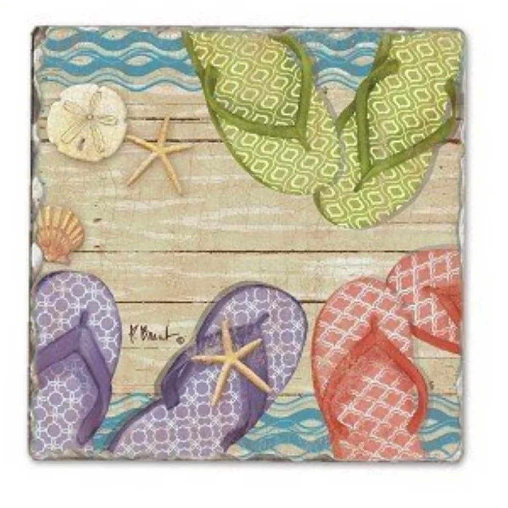 FLIP Flops and Seashells Mug and Coaster… - Picture 2 of 3